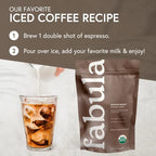 Fabula Low Acid Coffee Beans Whole, USDA Organic Coffee Beans Medium Roast - Non-GMO - No Molds - Mycotoxins Pesticides Free - Single Origin Coffee - 12 oz