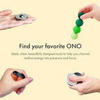 ONO Roller - Handheld Fidget Toy for Adults | Help Relieve Stress, Anxiety, Tension | Promotes Focus, Clarity | Compact, Portable Design | Full Size Titanium