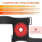 3-in-1 Red Light Therapy & Vibration Massage Knee Brace – Wireless Heated Massager for Relaxation & Comfort – 2025 Edition