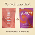 Clevr Blends Chai Tea and Ceremonial Grade Matcha Green Tea Powder, Instant Superfood Latte Bundle with Oat Milk, Lions Mane, Reishi Mushroom, Coconut Cream, Ashwagandha, Includes Frother & Spoon