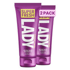 Lady Parts Whole Body Deodorant Lotion for Women - INVISIBLE CREAM for Privates & Full Body - Stop Odor & Stay Fresh - Aluminum Free Feminine Hygiene - Lightly Scented - 4oz (2PK)