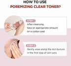 SKIN1004 Madagascar Centella Poremizing Clear Toner 7.1 fl.oz, 210ml for Keratin Plug and Sensitive Skin