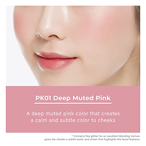 A'PIEU JUICY-PANG JELLY BLUSHER (PK01) Korean Blush, Velvety Finish, Easy blending blusher, kbeauty makeup