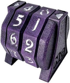 NERD GEAR Commander Essentials Kit - Ultimate Accessory for MTG Commander EDH - MTG Command Zone Tray - Health Counter - Spin Down Dice - Dry Erase Tokens (Mystic Purple)