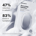 Dr.Jart+ Dermask Porecting Solution Face Mask for Reducing Oil and Pore Tightening | Bubbling Charcoal Korean Face Mask | Korean Skin Care