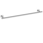 USHOWER Polished Chrome Bath Towel Bar, 30-Inch Towel Rack for Bathroom Wall-Mounted, Thicken SUS304 Stainless Steel Towel Rod (Total Length 32-Inch)