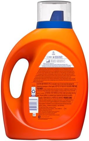 Tide Plus Febreze Sport Odor Defense HE Turbo Clean Liquid Laundry Detergent, 84 fl oz, 54 loads
