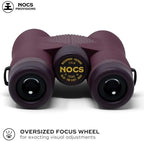 Nocs Provisions Field Issue Compact 10x32 Waterproof Binoculars, Shockproof, Fogproof, 10X Magnification, Bak4 Prism, Multi-Coated Lenses for Adults & Kids, Bird Watching, Hunting & Wildlife Viewing