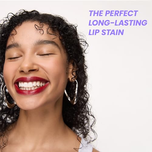 Wonderskin Wonder Blading Lip Stain Peel Off Masque - Long Lasting, Waterproof and Transfer Proof Red Lip Tint, Matte Finish Peel Off Makeup (Divine Masque)