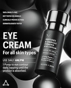 Allies of Skin Peptides & Omegas Firming Eye Cream: Vitamin C, Bakuchiol, Ceramide. For Dark Circles, Wrinkles & Puffiness. Anti-Aging. Firms & Brightens Under Eye Area 0.5 oz / 15 ml