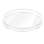 2 Pieces 1/4" Round Plexiglass Sheet, 8 Inch Diameter Clear Acrylic Circle, Round Cake Disk Acrylic Sheet, Plexiglass Table Top, Acrylic Backdrop