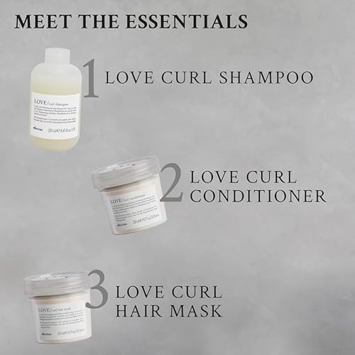 Davines LOVE Curl Cream, Weightless Curl Defining Leave-On Serum For Curly And Wavy Hair, Residue-Free Softness and Shine, 5.07 Fl Oz