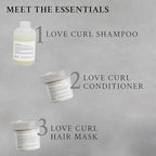 Davines LOVE Curl Cream, Weightless Curl Defining Leave-On Serum For Curly And Wavy Hair, Residue-Free Softness and Shine, 5.07 Fl Oz