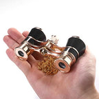 Aroncent Opera Glasses Binoculars 3X25 Theater Glasses Mini Binocular Compact with Chain for Adults Kids Women in Opera Musical Concert