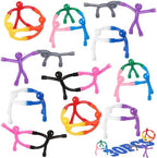 Magnetic Toys,Colourful Travel Toys,Magnetic Men,Magnet People,Fridge Magnets,Magnets for Kids,Whiteboard,Easter,Refrigerator,Office - 30Pack