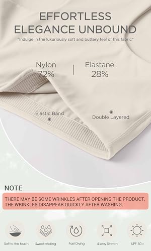 ODODOS Racerback Tank Bra for Women High Neck Non Padded Medium Support Sports Bra Workout Yoga Crop Tops