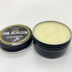 MUSTACHE WAX | Made Man | for Styling Mustache or Beard, With Beeswax, Organic Golden Jojoba Oil, and Argan Oil, Premium Blend, Mid-Strong Hold, Silicone-Free
