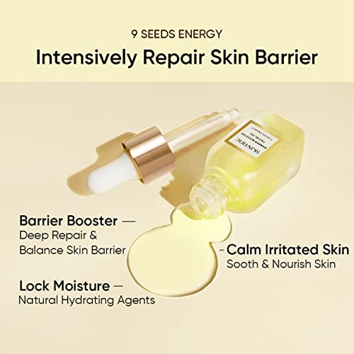 Barrier Booster Facial Oil 10ml | Aromatic essential oils Moisturizing Oil for Face, Hair, Skin & Nails No Greasy Daily Face Oil Face Moisturizer Essential oils for personal use