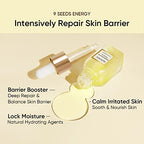 Barrier Booster Facial Oil 10ml | Aromatic essential oils Moisturizing Oil for Face, Hair, Skin & Nails No Greasy Daily Face Oil Face Moisturizer Essential oils for personal use