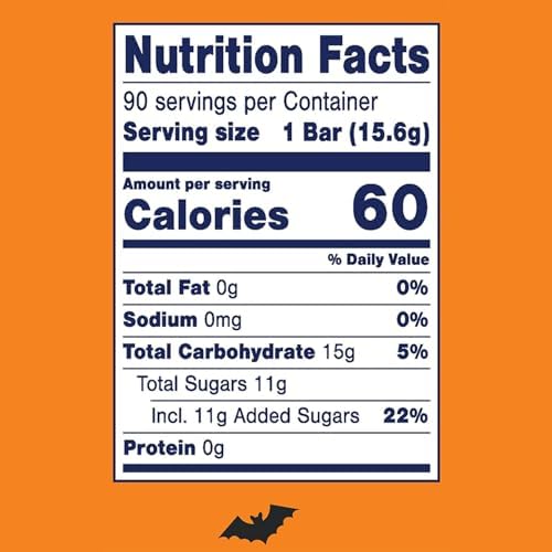 Airheads Full-Size Candy Bars, Halloween Variety Pack, 90 Count Box