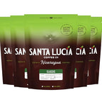 Specialty Volcanic Nicaraguan - Grand Reserve Classic Medium Roast Coffee, Bright & Smooth, Low Acid, 91 Point, SHG, Small Batch Roasted, Farm Direct, 100% Single-Origin,Ground, 5 Pounds, 5-16oz