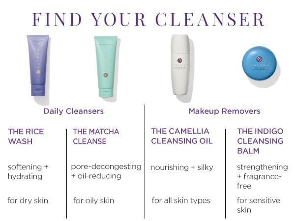 TATCHA The Rice Wash, Jumbo | Soft Cream Facial Cleanser - Wash Away Buildup Without Stripping Skin For A Soft, Luminous Complexion | 240 ml / 8.1 fl. oz.