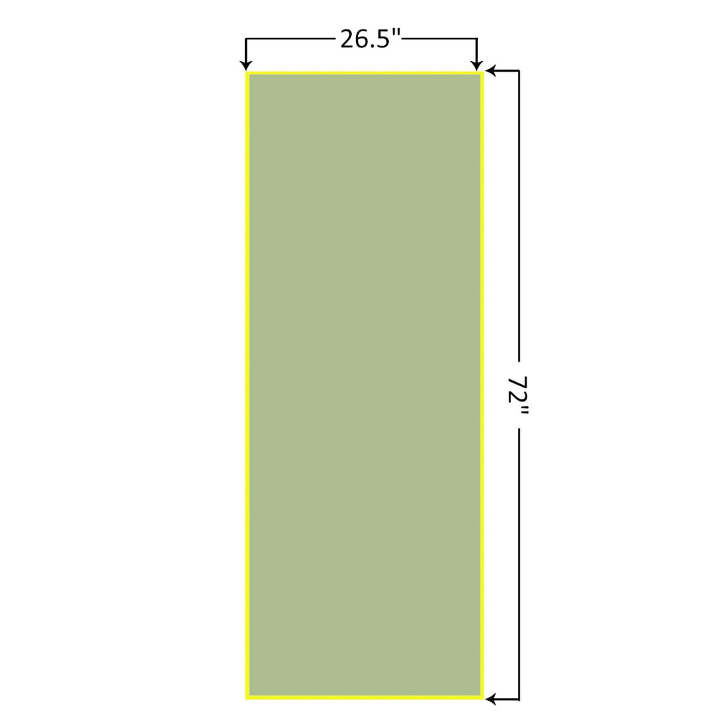 Eunzel Hot Yoga Towel Non Slip Yoga Mat Towel Non-Slip Sweat Absorbent Microfiber Towel for Hot Yoga, Pilates and Workout 72" x 26.5", Olive