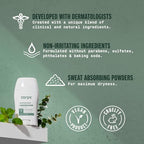Carpe Underarm Antiperspirant and Deodorant, Clinical strength with all-natural Eucalyptus scent, Combat excessive sweating, Stay fresh and dry, Great for hyperhidrosis