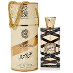 Lattafa Oud Mood for Unisex Eau de Parfum Spray, 3.4 Ounce (Pack of 2)