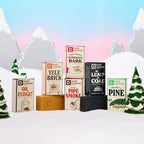 Duke Cannon Supply Co. Big Brick of Soap Bar For Men - Big Lump of Coal, Santa's Pipe Smoke, Highly Regiftable Peppermint Bark, Holiday Variety, 10 oz. (3 Pack)