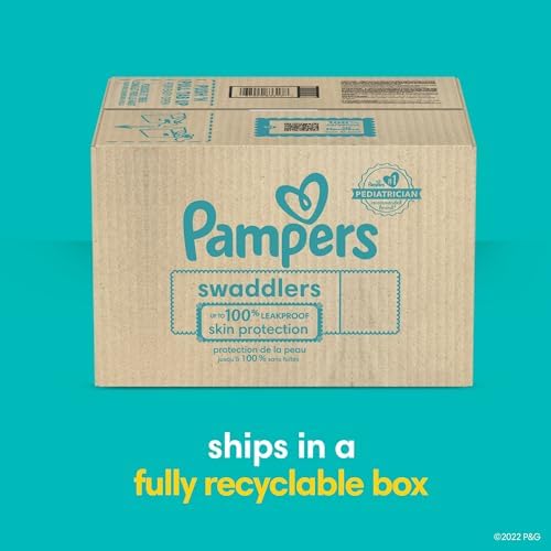 Pampers Baby Diapers - Swaddlers - Size 4, 66 Count, Ultra Absorbent Disposable Infant Diaper