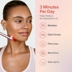Solawave 4-in-1 Radiant Renewal Facial Wand & Skin Therapy Serum Bundle | Red Light Therapy for Face and Neck | Galvanic Skincare Wand & Massager | Anti-Aging Wrinkle Reduction | Solawave Original