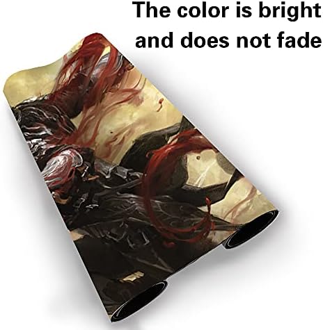 Board Game MTG Playmat Games Size 60X35 cm CCG Compatible for MTG CCG RPG Trading Card Game (MTG1-SORIN, Vengeful BLOODLORD)