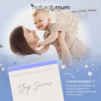 NATURALLY MUM - Magnesium Lotion for Kids & Babies [NATURAL & SAFE] - Juniors Bedtime Lotion - Magnesium Cream for Kids & Babies - Magnesium Lotion for Sleep Kids & Toddlers - Lavender & Chamomile