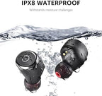 TOZO T10 Wireless Earbuds Bluetooth 5.3 Headphones, App Customize EQ, Ergonomic Design, 55H Playtime, Wireless Charging Case, IPX8 Waterproof Sound in-Ear Headset, 2025 New Version