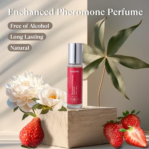 Roll On Pheromone Perfume for Women Fruity and Flirtatious Rollerball Perfume ldeal for Daily Use Women's Perfume (Fruity)