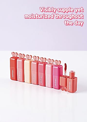COLORGRAM Juicy Blur Tint 02 Guava Bolt | Daily Semi-Matte, Semi-Glossy, Long-Lasting Lip Stain, Moisturizing, Buildable & Blendable, highly Pigmented (0.12 Fl. Oz.)