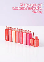 COLORGRAM Juicy Blur Tint 02 Guava Bolt | Daily Semi-Matte, Semi-Glossy, Long-Lasting Lip Stain, Moisturizing, Buildable & Blendable, highly Pigmented (0.12 Fl. Oz.)