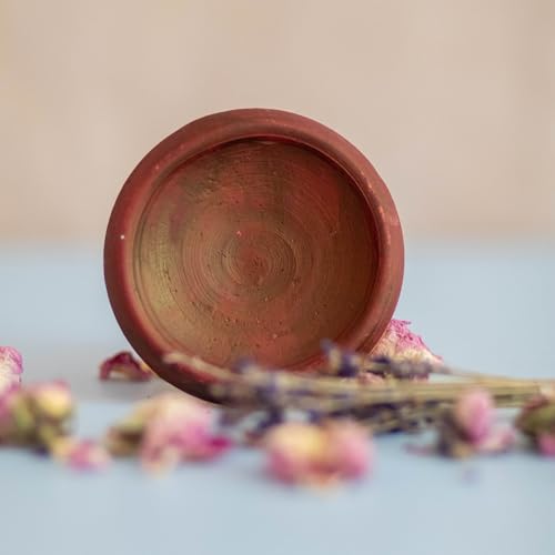 Moroccan Clay Pot Lip Stain - Traditional Berber Lipstick - Organic, Long-Lasting Lip Color