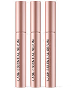 Eyelash Serum- Natural Comestic Eyelash Serum for Longer, Thicker Lashes & Brows, Boost Lash Serum Vegan & Cruelty-Free-Niacinamide, Centella Asiatica Leaf Extract(15 mLPink)
