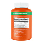 Qunol Turmeric and Ginger Capsules, 1000mg Turmeric Supplement, Ultra High Absorption to Support Joint Health, #1 Doctor Recommended Form of Turmeric Curcumin, 120 Count (Pack of 1)