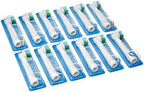 Oral-B Precision Clean Electric Toothbrush Head with CleanMaximiser Technology, Excess Plaque Remover, Pack of 12 Toothbrush Heads, Suitable for Mailbox, White