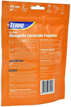 TERRO T1210 No Mess Mosquito Larvacide Pouches - 10 Pouches Included