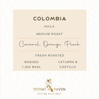 Bright Raven Coffee Roasters - Colombia, Single Origin, Whole Bean Coffee, Medium Roast, 12 Oz, 100% Arabica Coffee Beans, Fresh Roasted, Specialty Coffee, Premium, Low Acid Coffee.