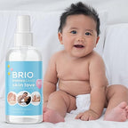 BRIOTECH Babies & Kids Skin Love, Soothing Hypochlorous Acid Spray, Pure HOCl for Sensitive Skin, Calm Redness & Bumps, Support Against Diaper Irritation, Gentle & Vegan, 4 fl oz