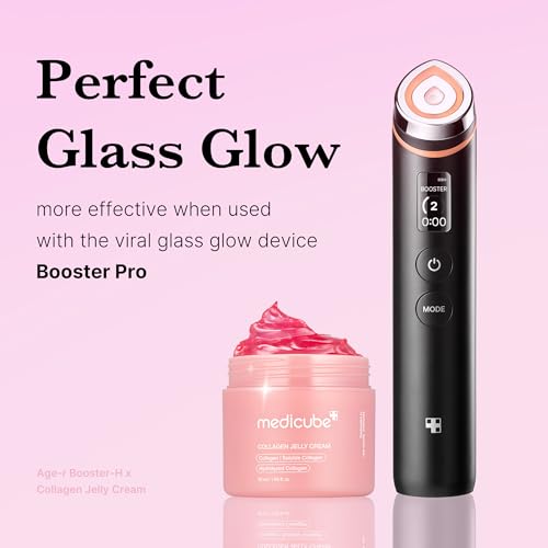 medicube Collagen Jelly Cream- Niacinamide & Freeze-Dried Hydrolyzed Collagen - Boosts skin's barrier hydration and gives 24h Glow & Lifted Look - Korean skincare (1.69 Fl Oz (Pack of 1))