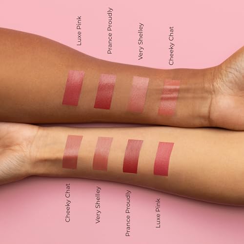 MCoBeauty Creme Matte Luxe Lipstick, Luxe Pink, Velvety Matte Finish for Bold Elegance, Vegan, Cruelty Free Cosmetics