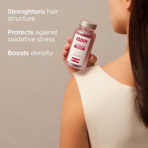 ISDIN Lambdapil Hair Density Capsules: Hair Thickening Vitamin Capsules for Thinning Hair