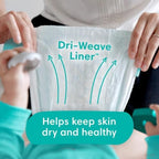 Pampers Baby Dry Disposable Baby Diapers Starter Kit, Sizes 1 (252 Count) & 2 (234 Count), with Sensitive Water Based Baby Wipes 12 Flip-Top Packs (1008 Wipes Total)