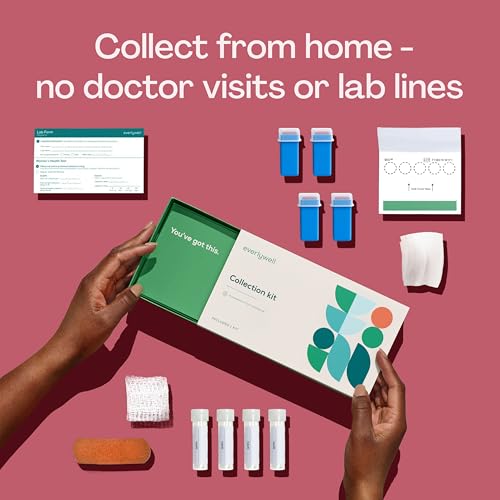 Everlywell At-Home Women's Health Test, Measures Biomarkers for Hormonal Wellness for Accurate Results from CLIA-Certified Labs Within Days, Ages 18 Plus